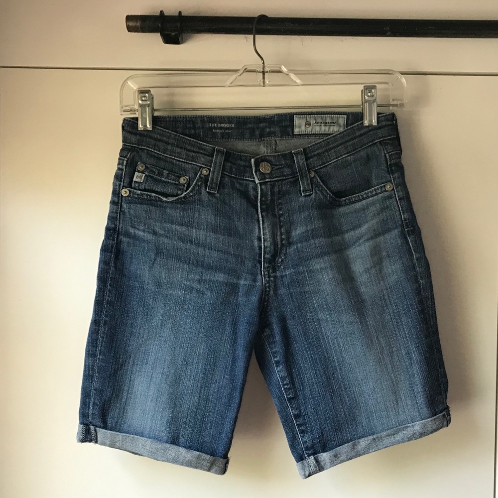 AG-ED Jean Shorts in “The Brook” style